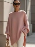 Mandy – Oversize-Poncho: Stilvolle und mühelose Eleganz