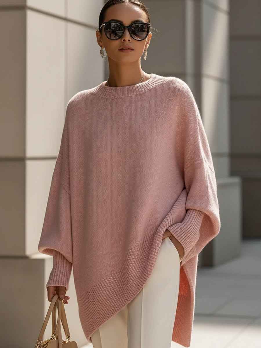 Mandy – Poncho oversize : Élégance stylée et sans effort