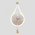 Moderne Design-Wanduhr für Wohnzimmer aus Glas