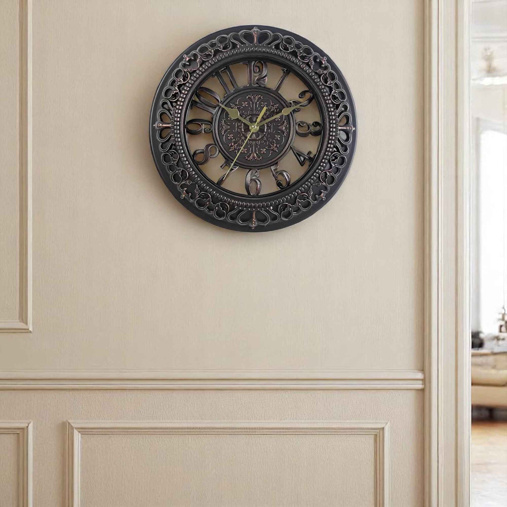 Horloges murales : Horloge Murale en Acrylique Quartz Moderne et Élégante dans de Marche Lino