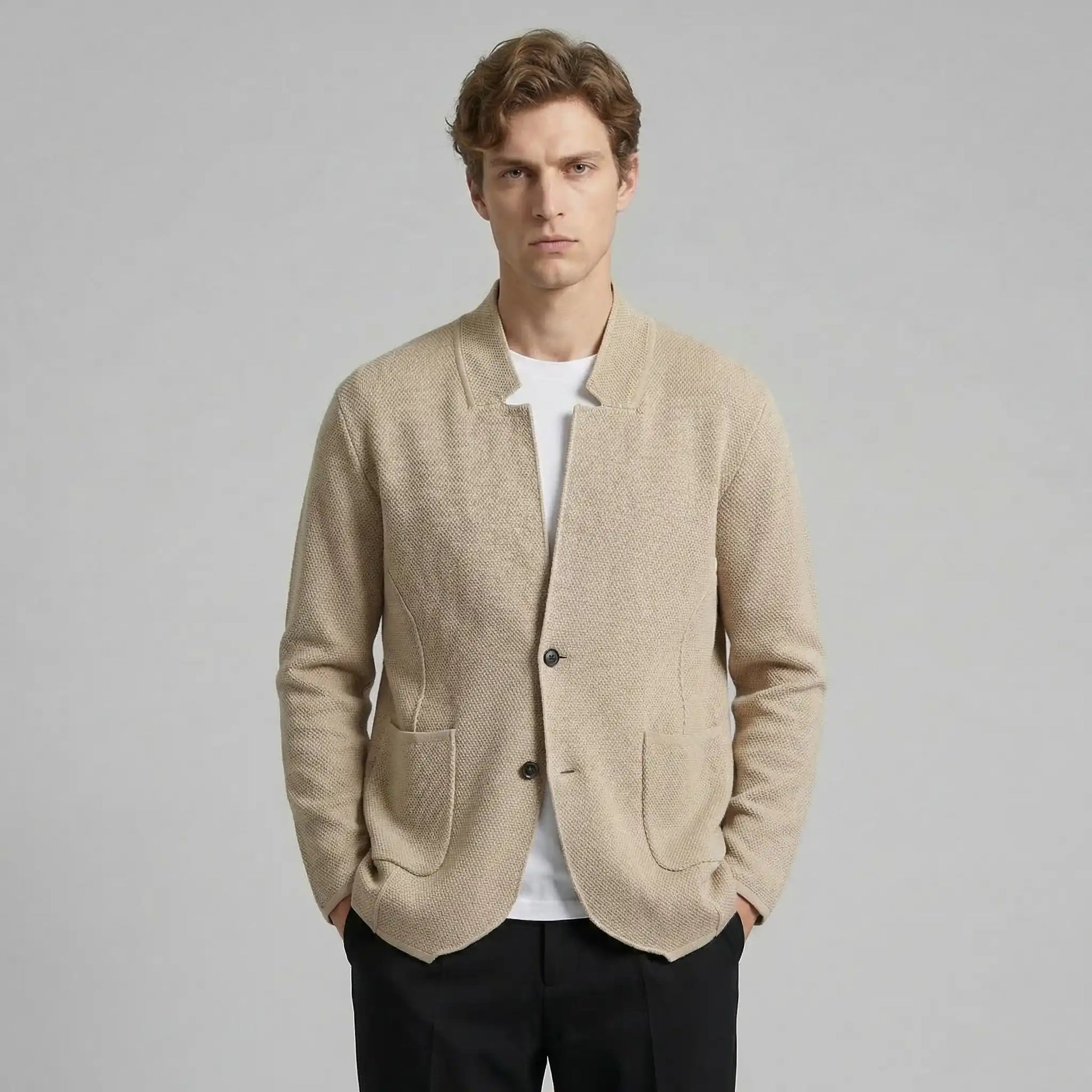 Elegant och Praktisk Herrcardigan Herrmode