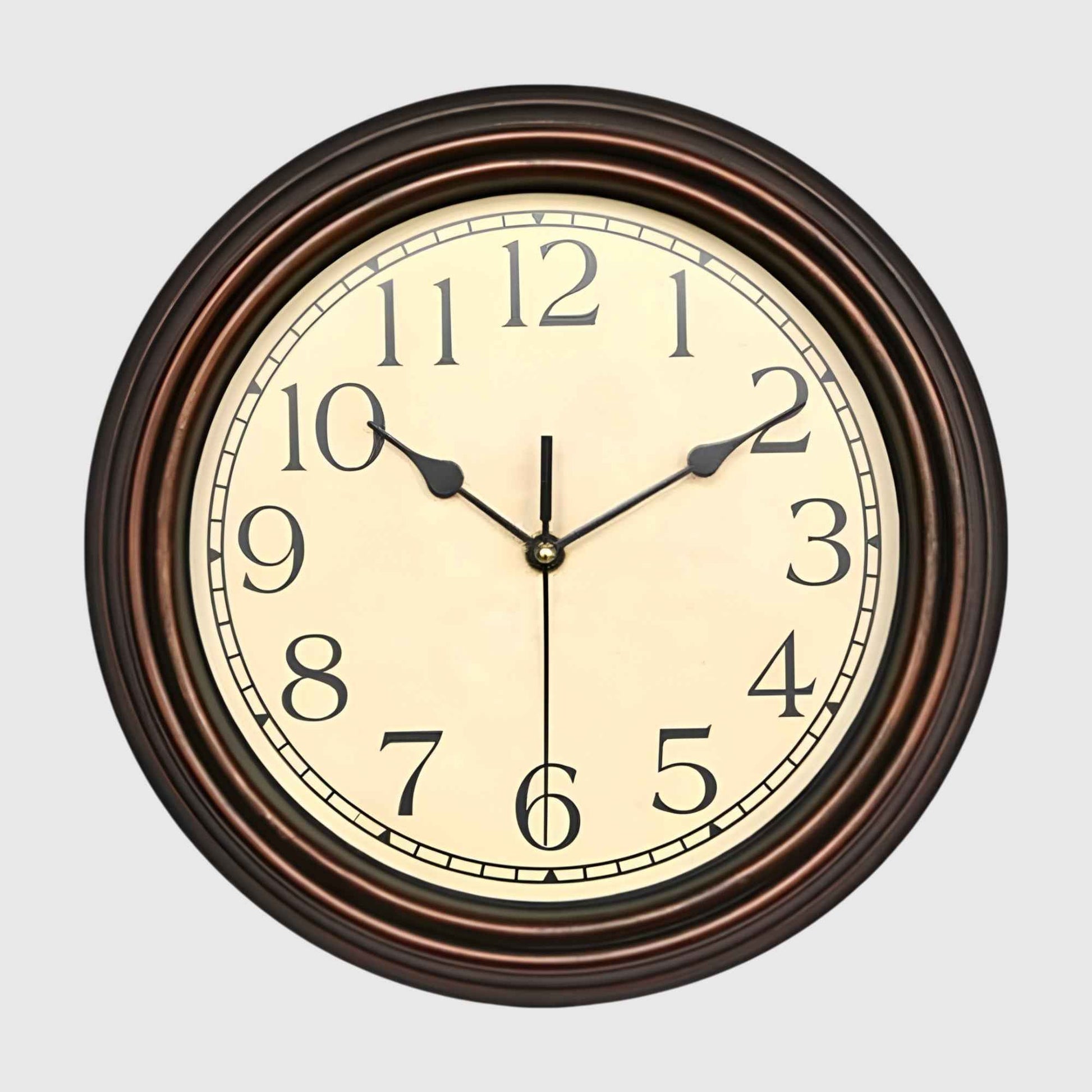 Horloges murales : Horloge Murale Rétro Bois – Élégance et Charme Vintage pour Votre Intérieur dans de Marche Lino