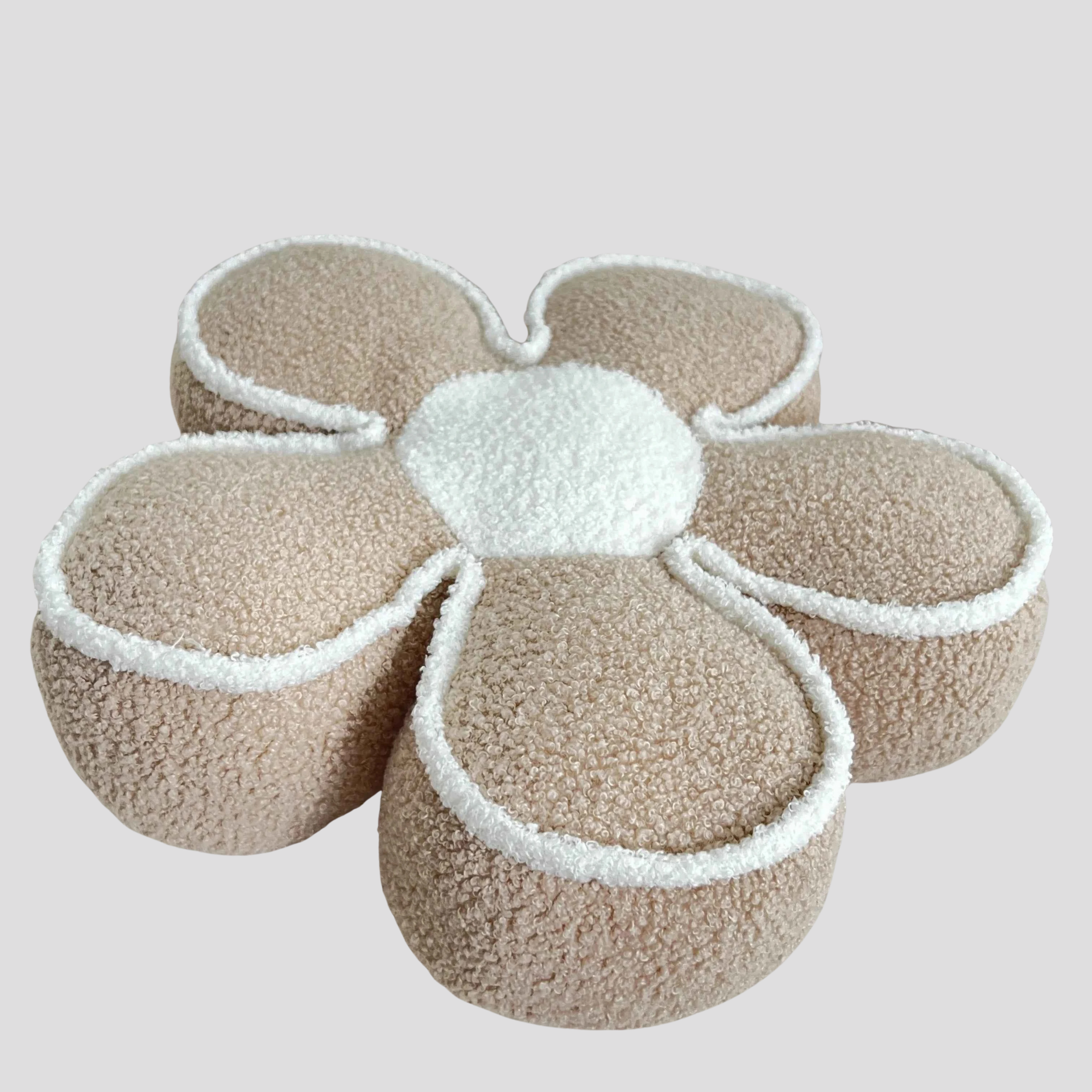 Coussin Décoratif en Forme de Tournesol Coton