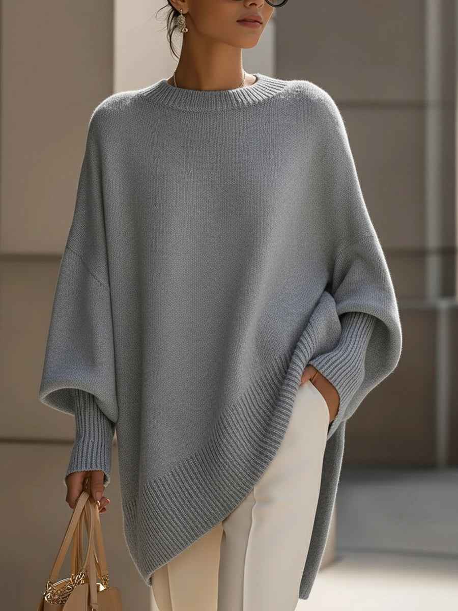 Mandy – Poncho oversize : Élégance stylée et sans effort