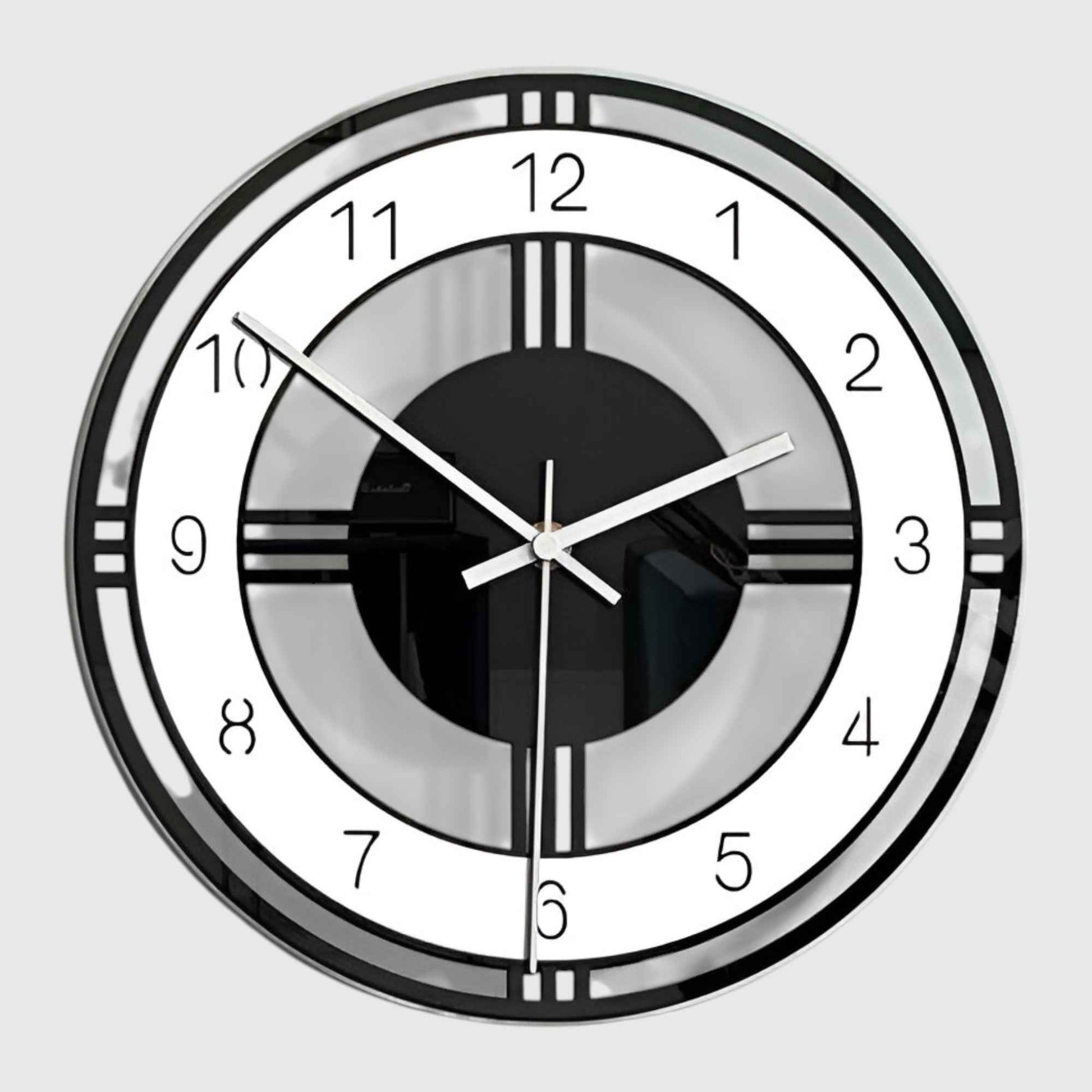Horloges murales : Horloge Murale Acrylique Minimaliste Moderne pour une Décoration Intérieure Élégante dans de Marche Lino