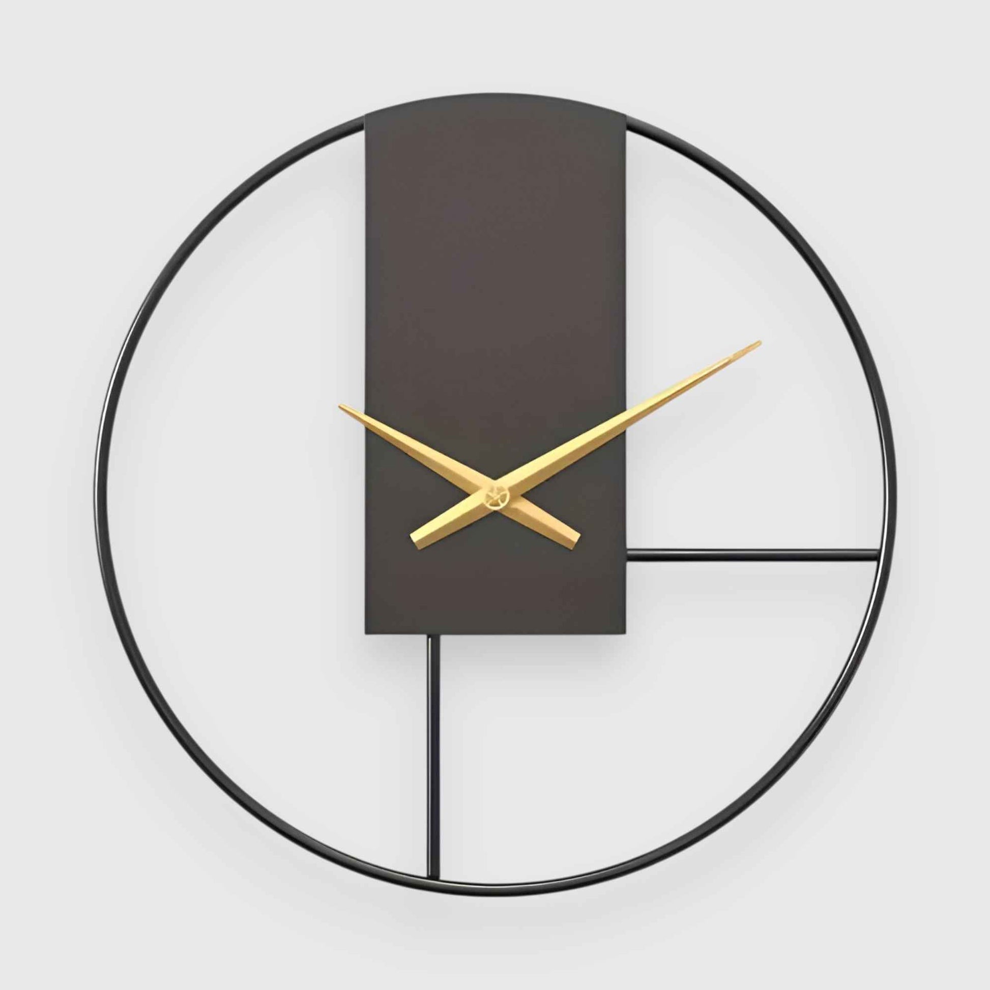 Horloges murales : Horloge Murale Design Métallique dans de Marche Lino