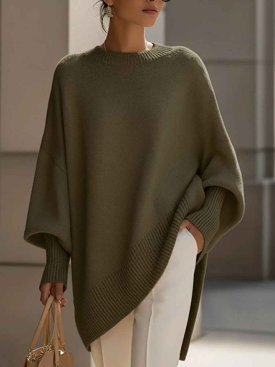 Mandy – Poncho oversize : Élégance stylée et sans effort