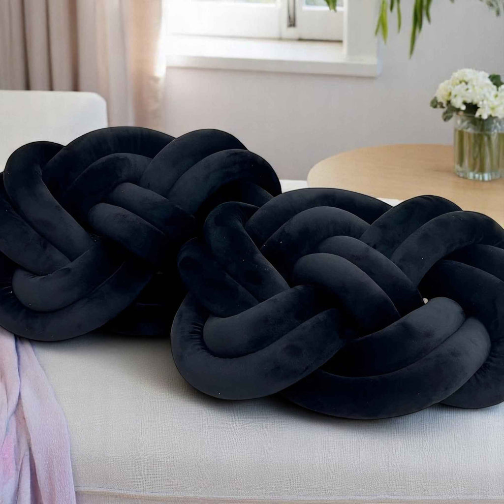 Coussins décoratifs : Ensemble Oreillers Décoratifs Peluche - 2 Oreillers Doux et Chic dans de Marche Lino