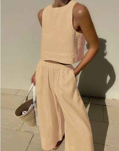 Ensemble Deux Pièces Classique – Élégant et Confortable, Parfait pour le Travail et le Style Urbain du Week-end