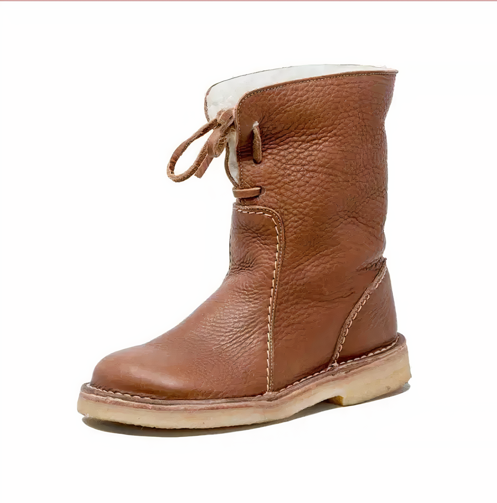 Lässige und schicke knielange Damenlederstiefel für täglichen Stil und Komfort
