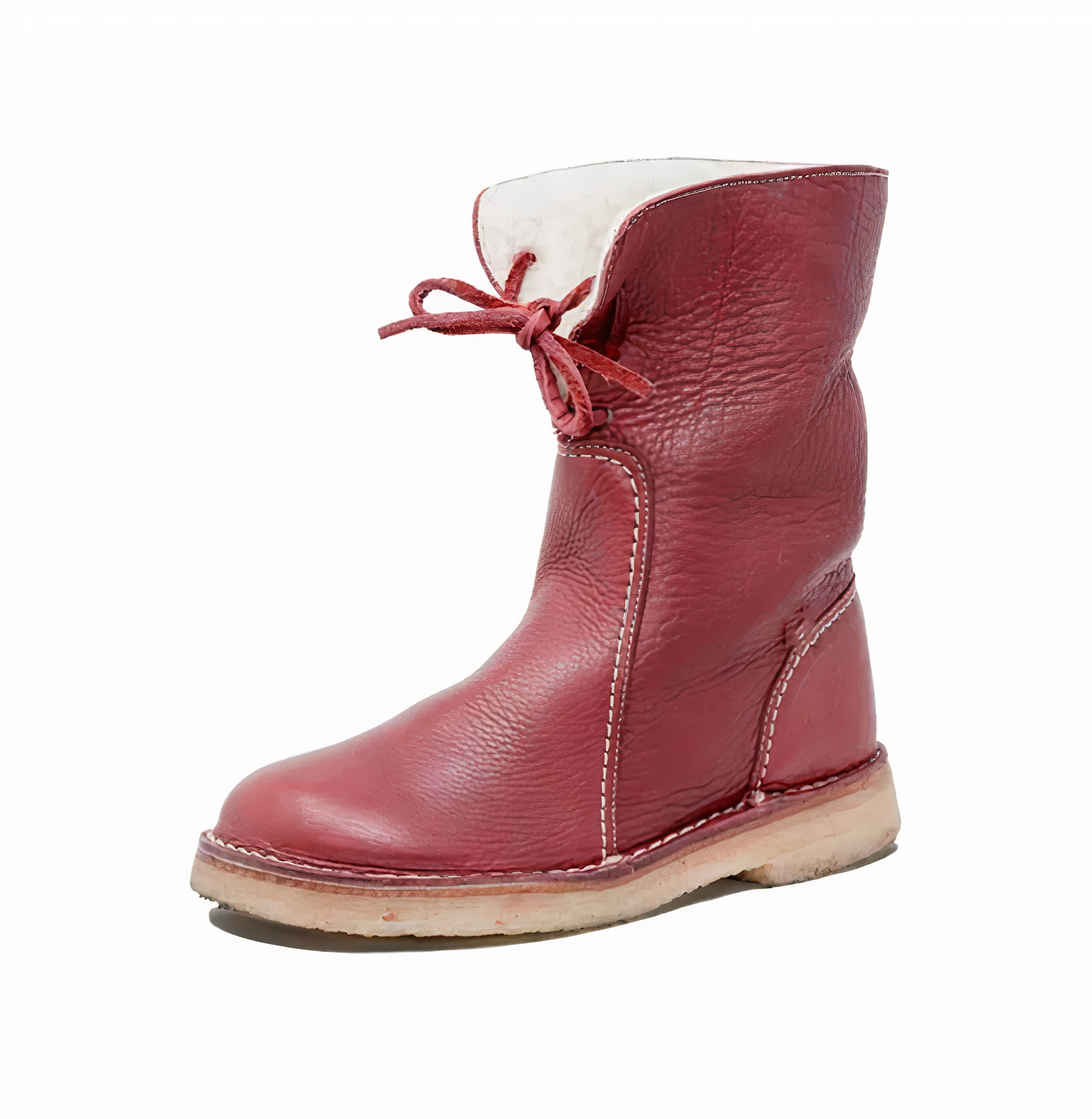 Lässige und schicke knielange Damenlederstiefel für täglichen Stil und Komfort