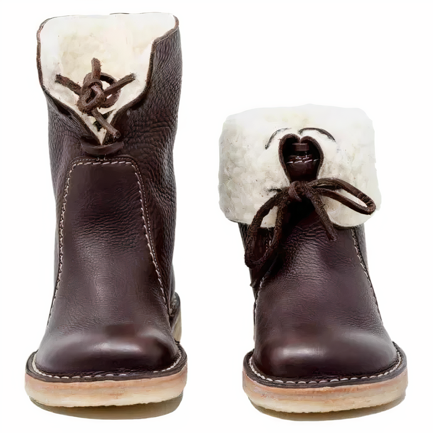 Lässige und schicke knielange Damenlederstiefel für täglichen Stil und Komfort