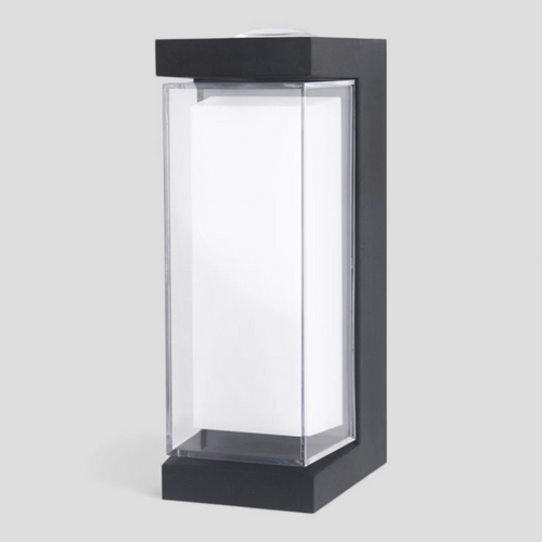 Applique Murale LED Moderne – Intérieur / Extérieur – Aluminium Noir