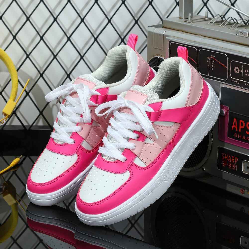 Baskets Femme Confortables à Lacets