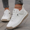 Premium linne-sneakers för kvinnor, bekväma och andningsbara, perfekta för sommaren