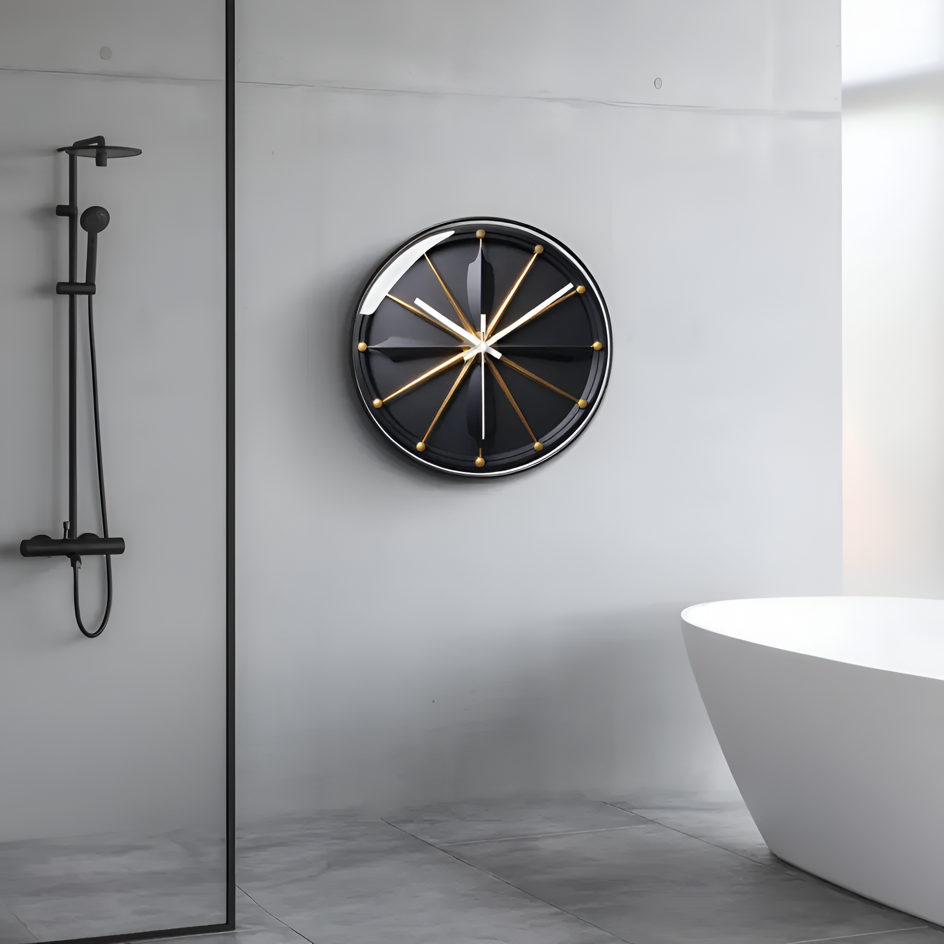 Horloge Murale Silencieuse au Design Élégant