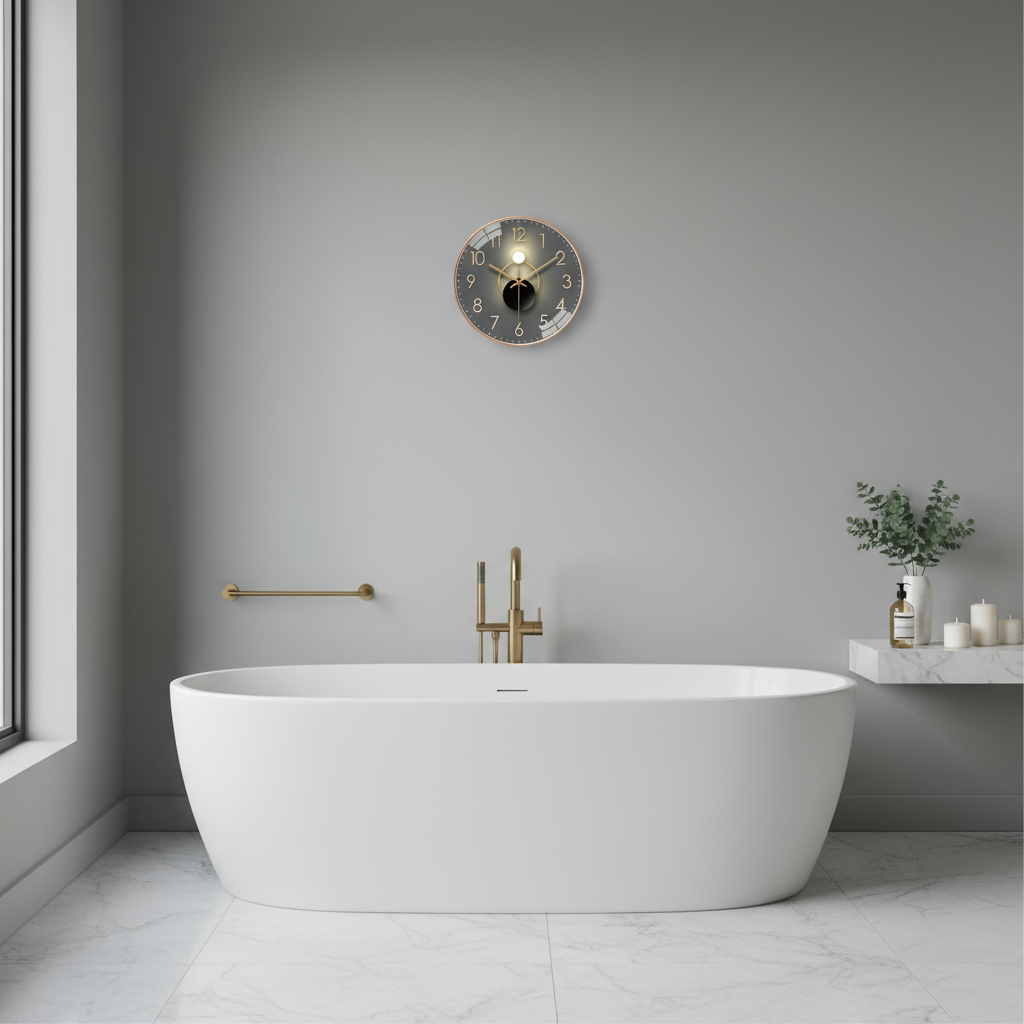 Horloge Murale Silencieuse au Design Minimaliste – Moderne et Discrète