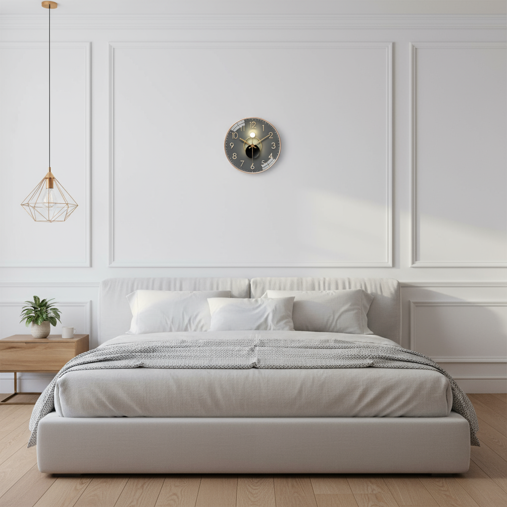 Horloge Murale Silencieuse au Design Minimaliste – Moderne et Discrète