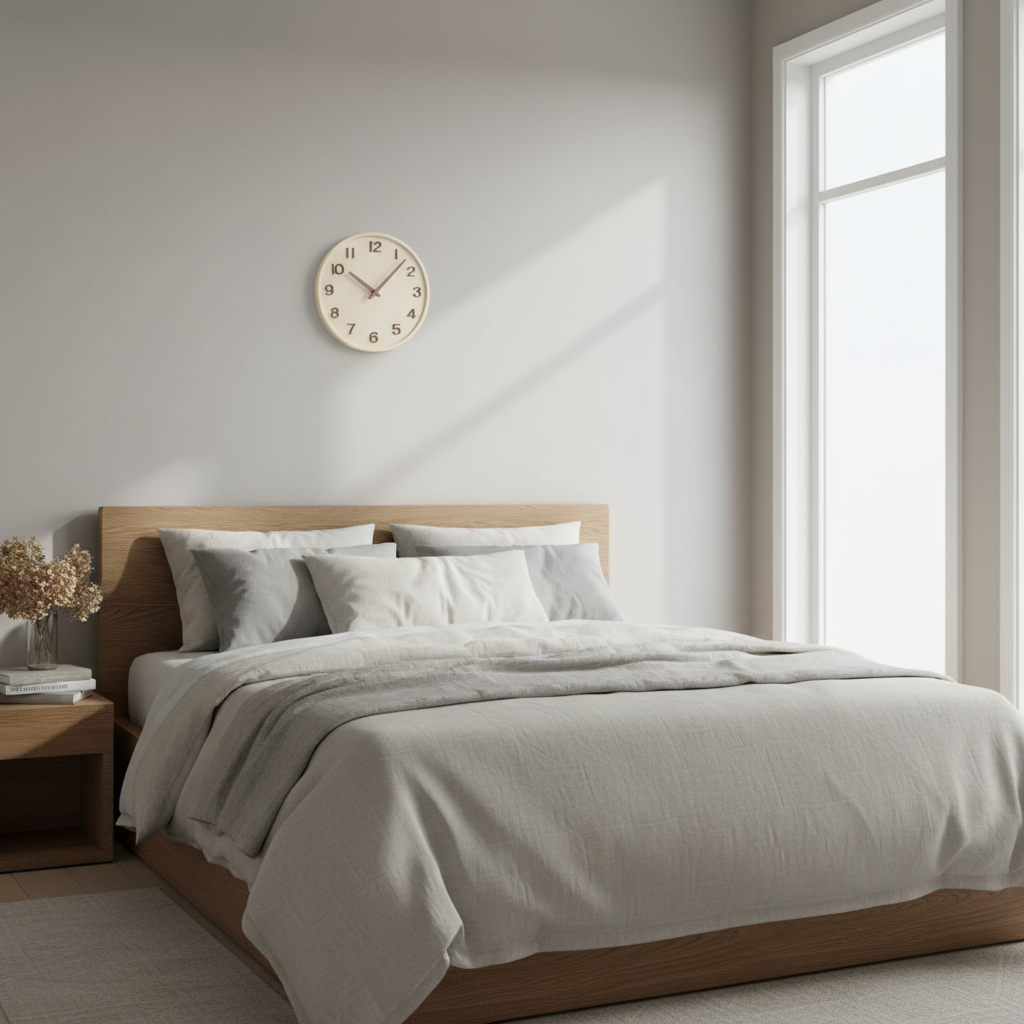 Horloge Murale Rétro en Bois – Style Vintage