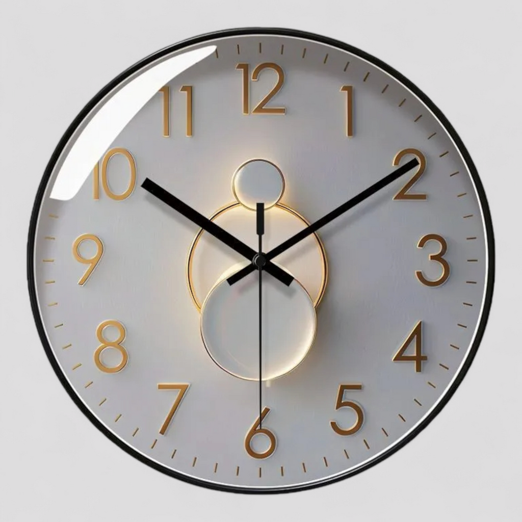 Horloge Murale Moderne Silencieuse – 12 Pouces