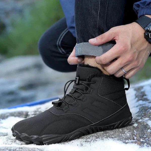 Bottes Hiver Femme Antidérapantes Noires 3