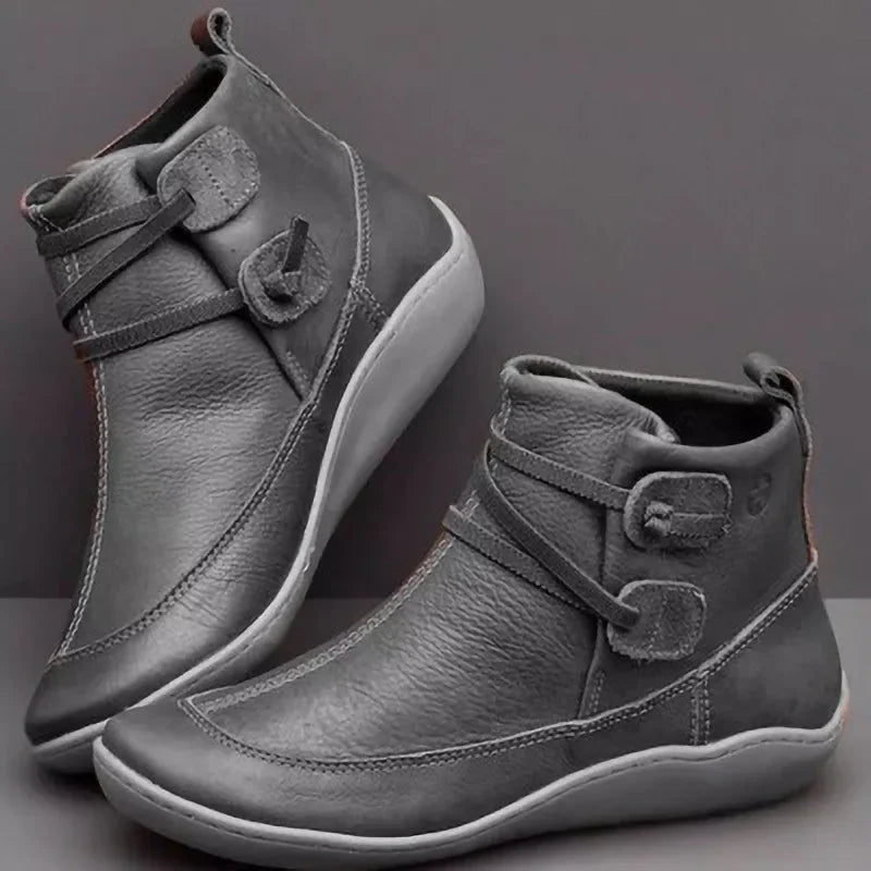 Bottes Noires Femme Élégantes Décontractées 2