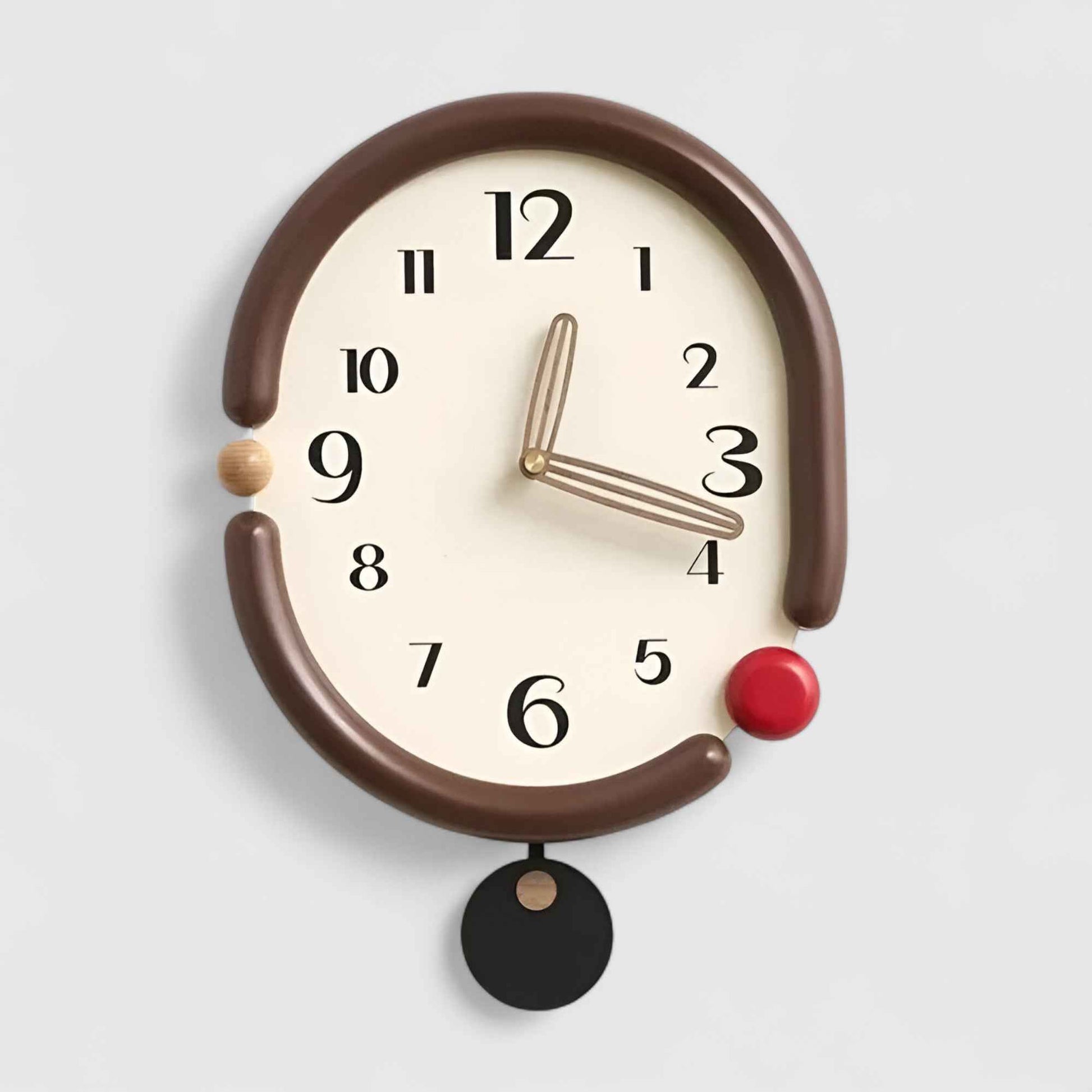 Horloges murales : Horloge Murale Acrylique Minimale au Design Épuré dans F (31 x 45.5 cm) de Marche Lino