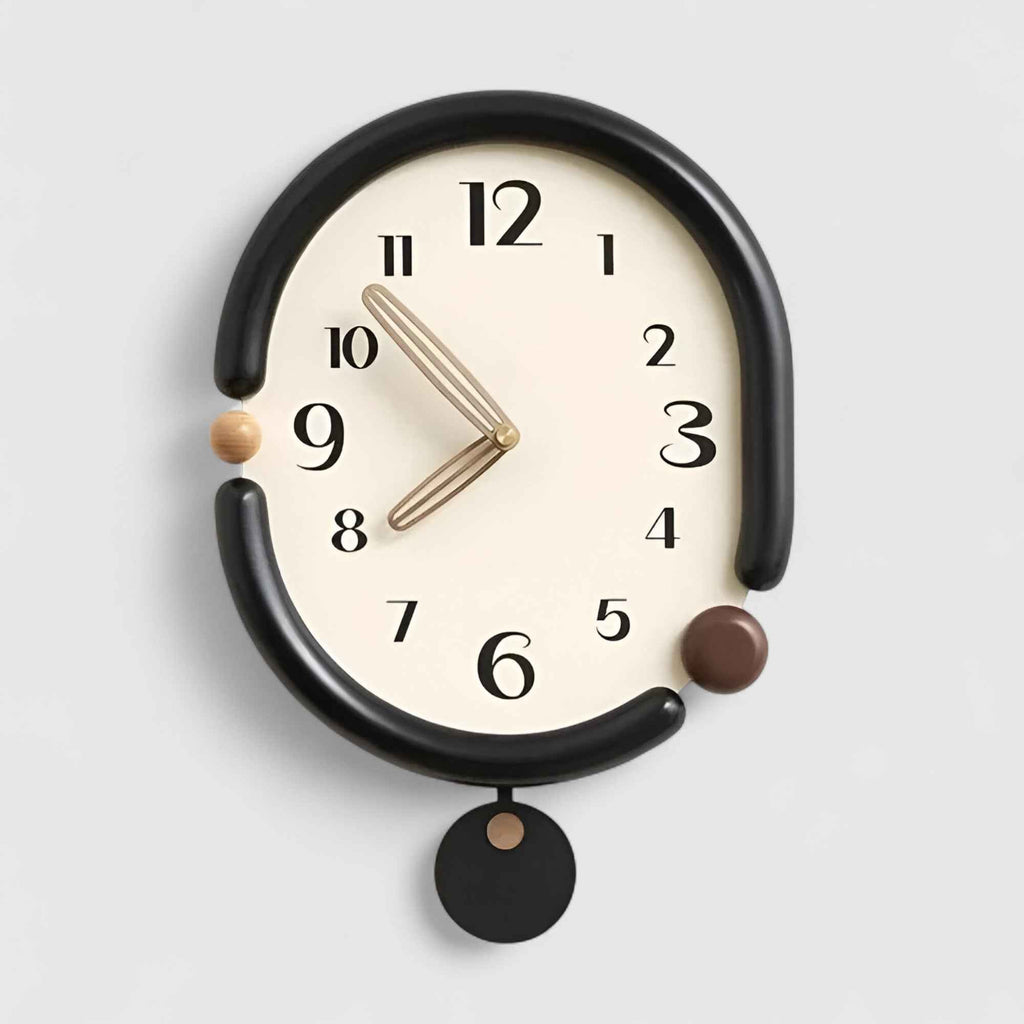 Horloges murales : Horloge Murale Acrylique Minimale au Design Épuré dans G (31 x 45.5 cm) de Marche Lino