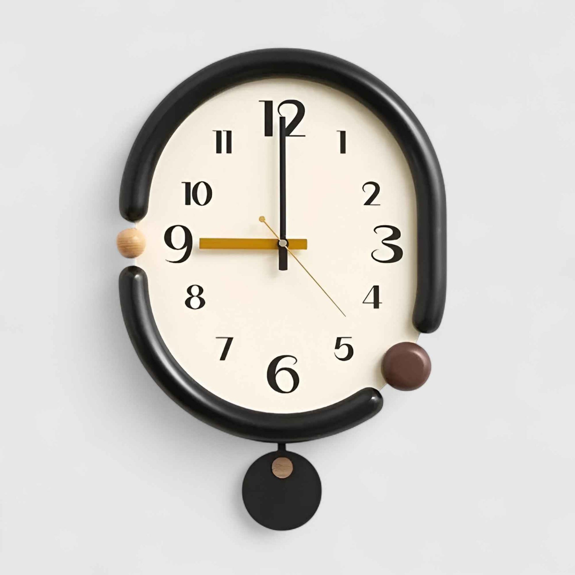 Horloges murales : Horloge Murale Acrylique Minimale au Design Épuré dans I (31 x 45.5 cm) de Marche Lino