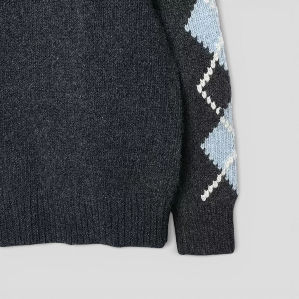 Cardigan Femme Ample Col en V Hivernal Acrylique
