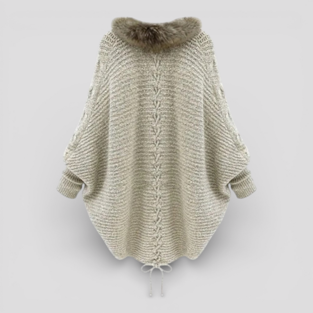 Cardigan Femme à Col Long