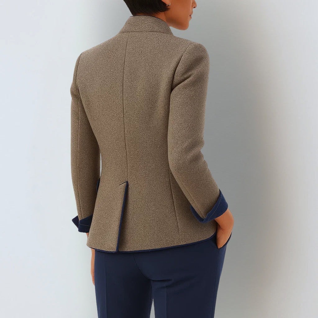 Cardigan Femme Élégant à Col Montant 2