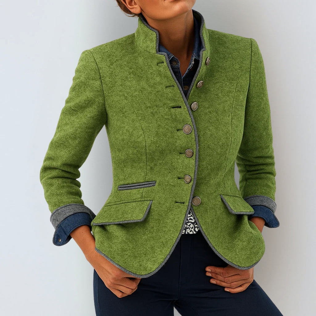 Cardigan Femme Élégant à Col Montant 6