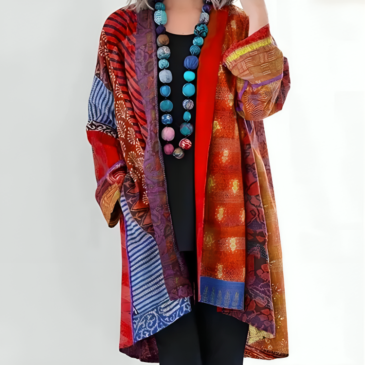 Cardigan Femme Élégeant Col Montant 2