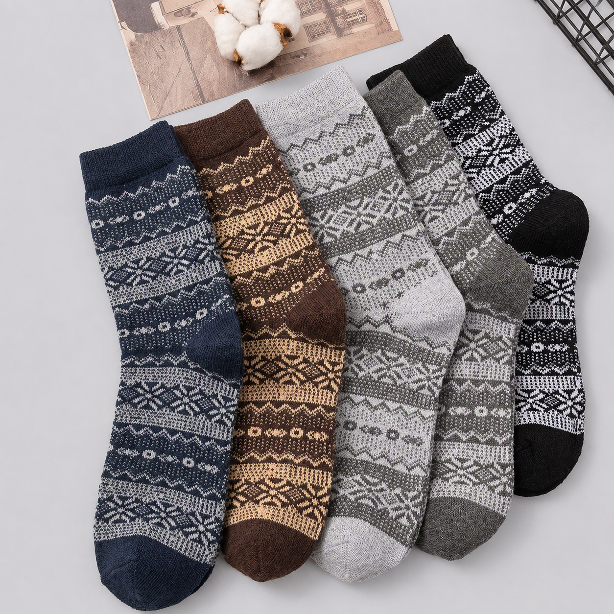 Calcetines de invierno | calor máximo, comodidad y durabilidad algodón