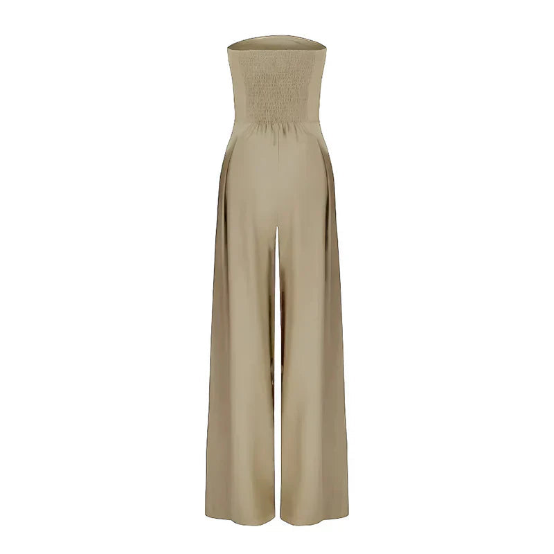 Combinaison Femme Chic Sans Manches Élégante 4