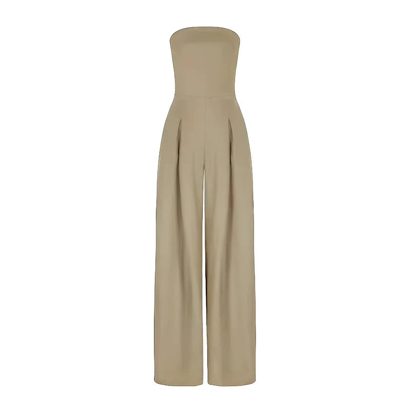 Combinaison Femme Chic Sans Manches Élégante 5