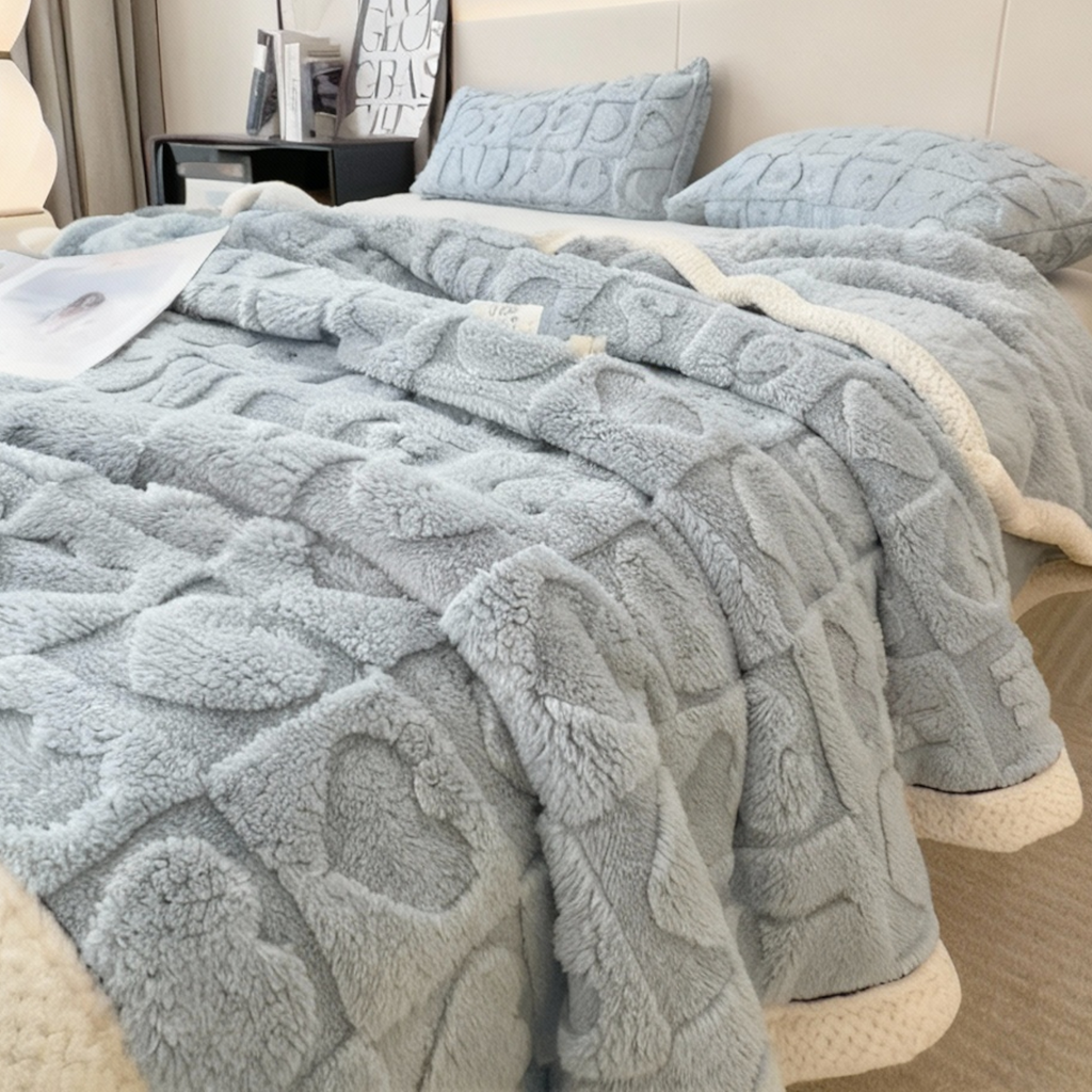 Couverture Douillette en Molleton pour la Détente