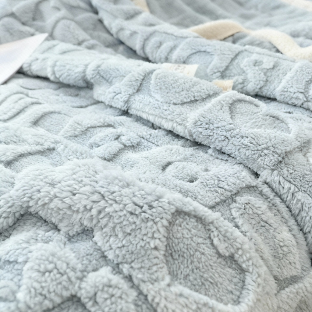 Couverture Douillette en Molleton pour la Détente