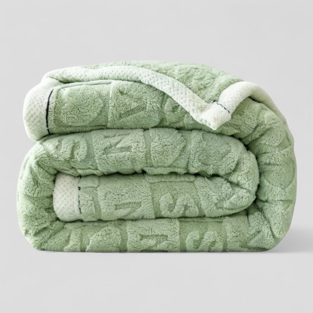 Couverture Douillette en Molleton pour la Détente