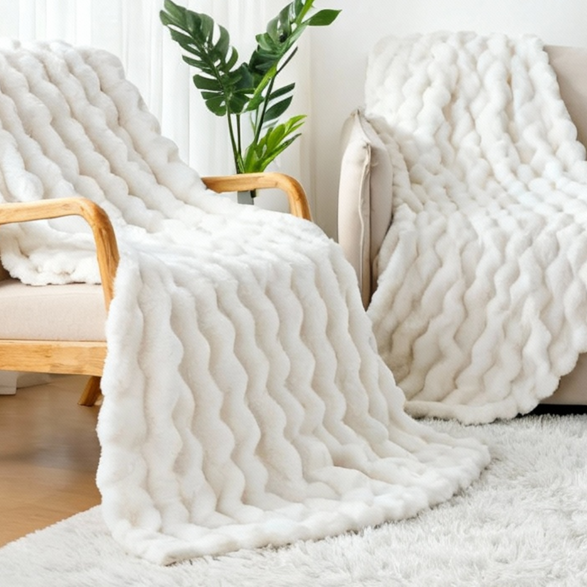 Couverture en Polaire Douce et Confortable