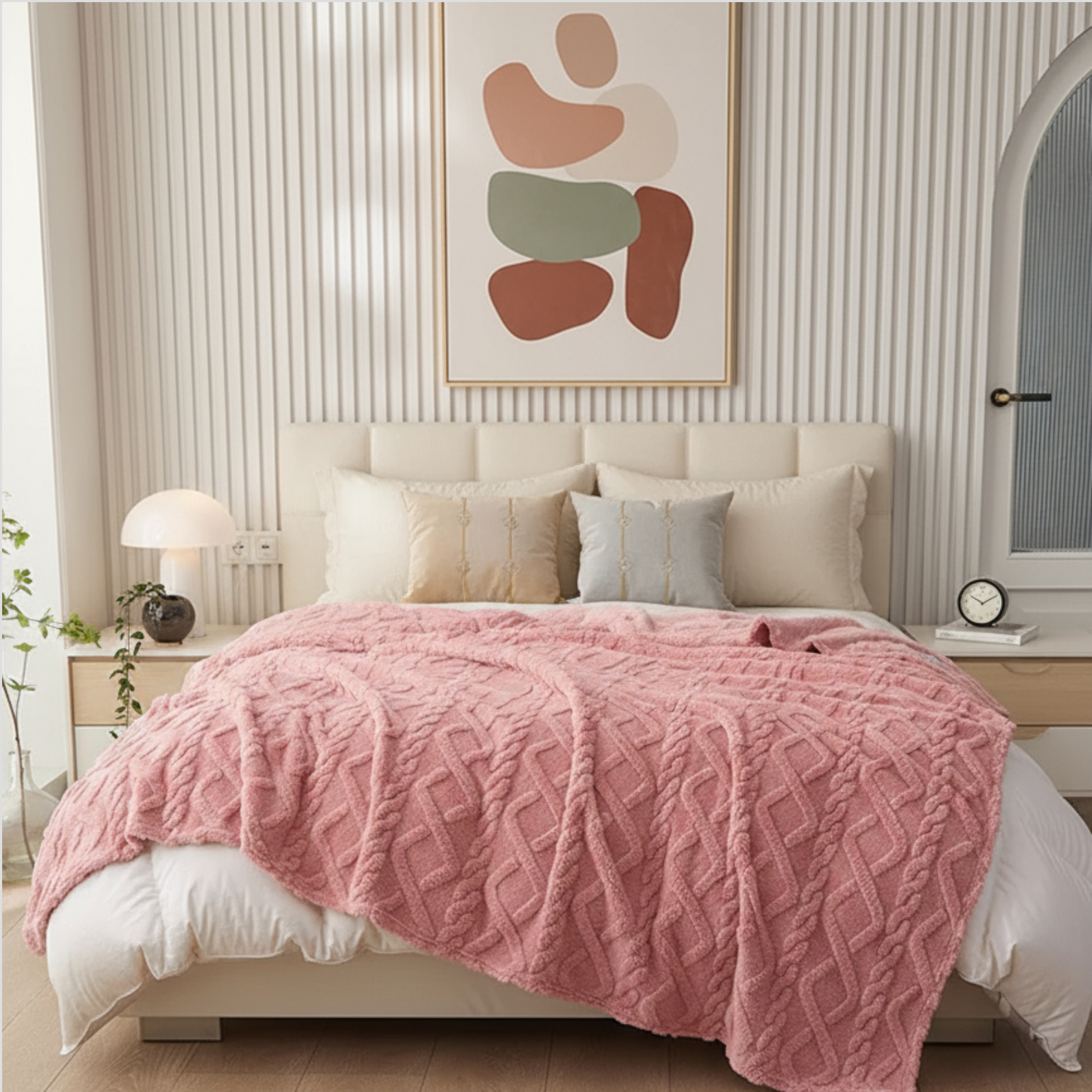 Couverture Polaire Élégante et Douce