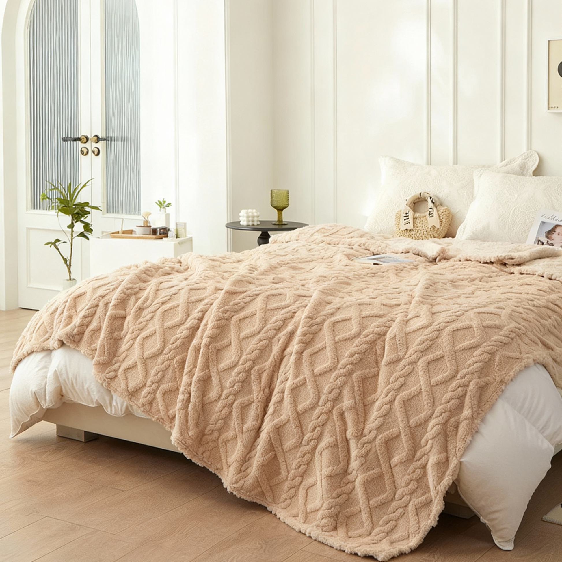 Couverture Polaire Élégante et Douce