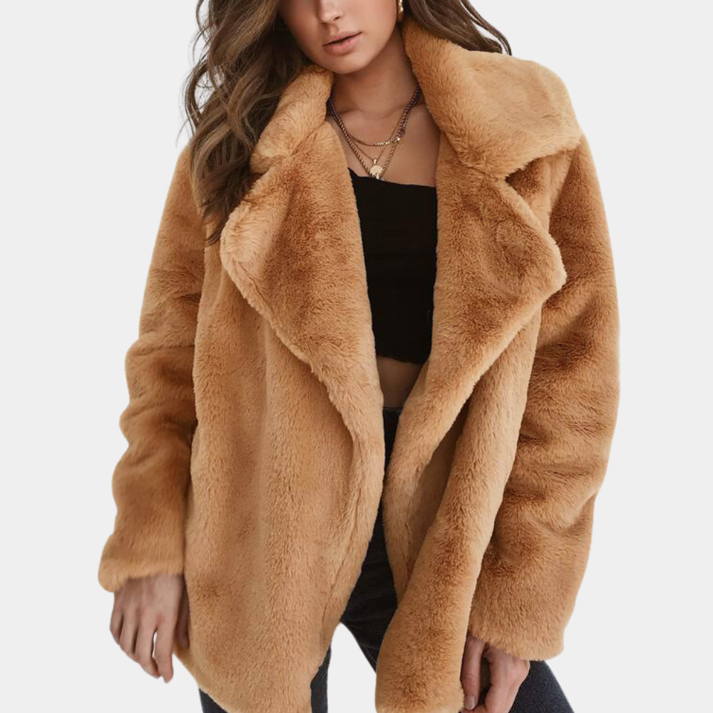 Schicker und gemütlicher Damen-Wintermantel für einen eleganten Saisonlook