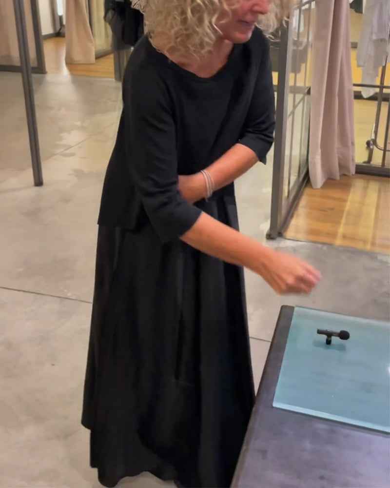 Ensemble Femme Élégant Haut et Robe 6