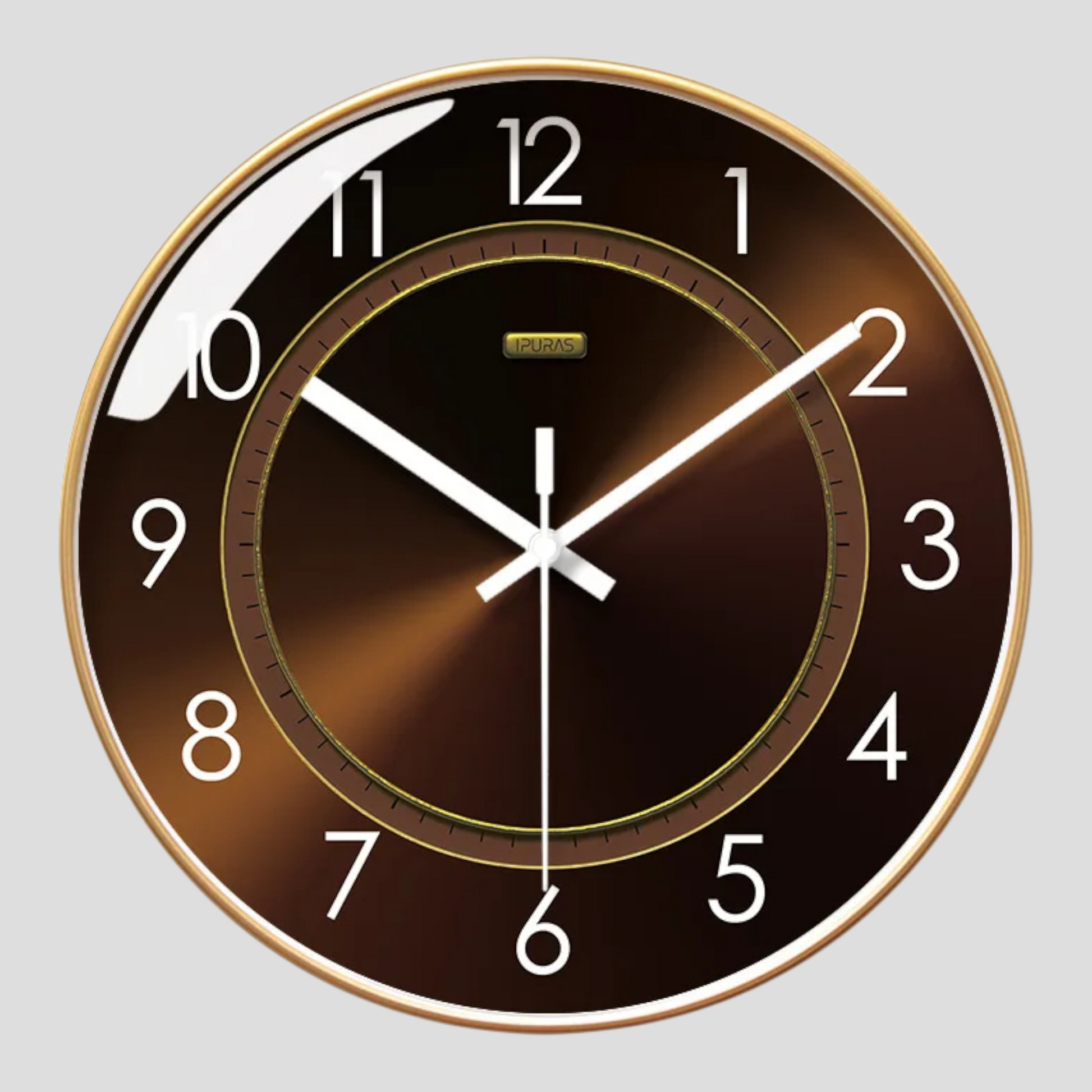 Horloge Murale Design Élégante en Verre