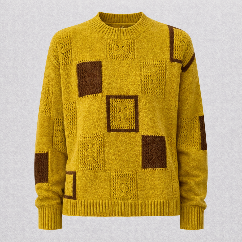 Pull Femme d'Automne Moderne Denim