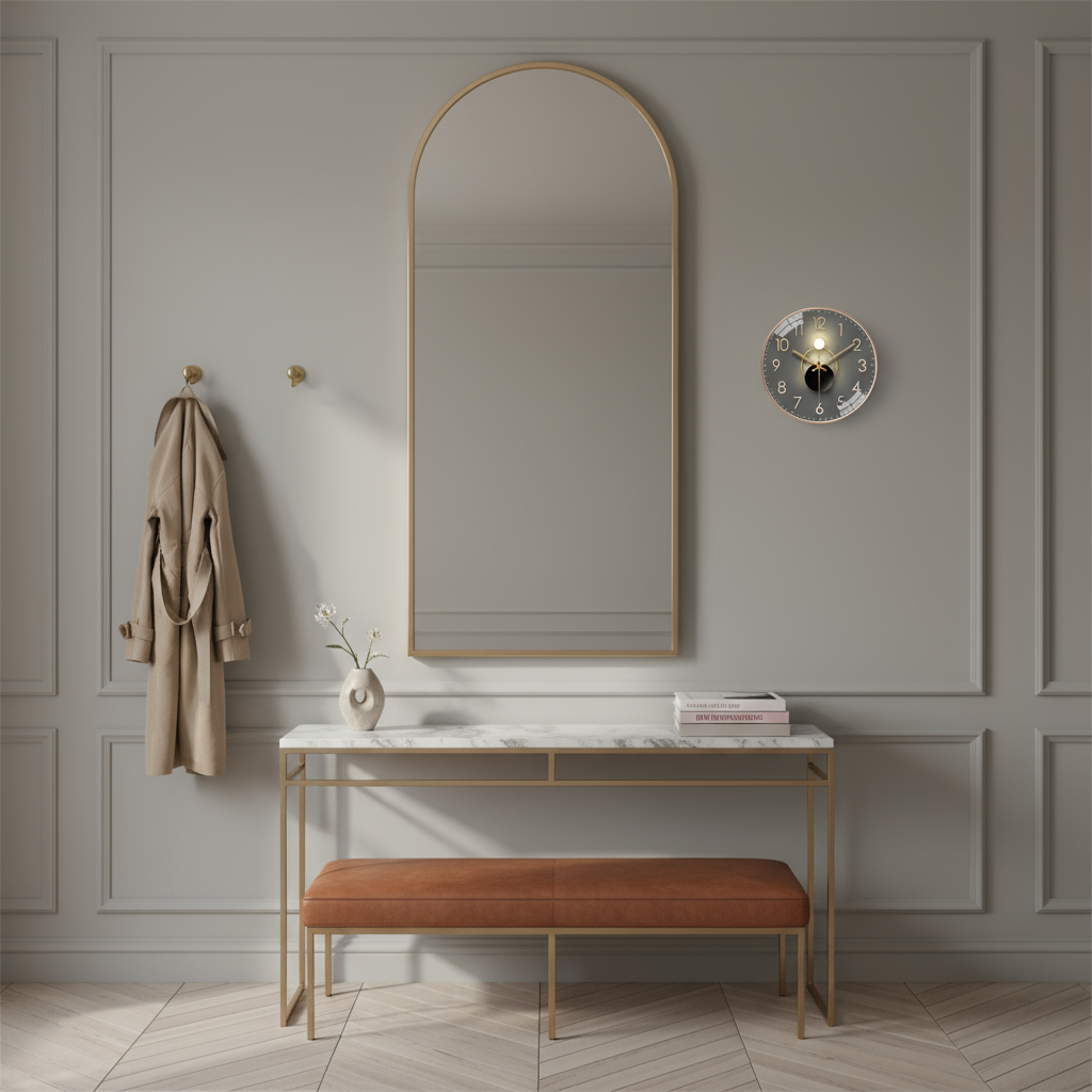 Horloge Murale Silencieuse au Design Minimaliste – Moderne et Discrète