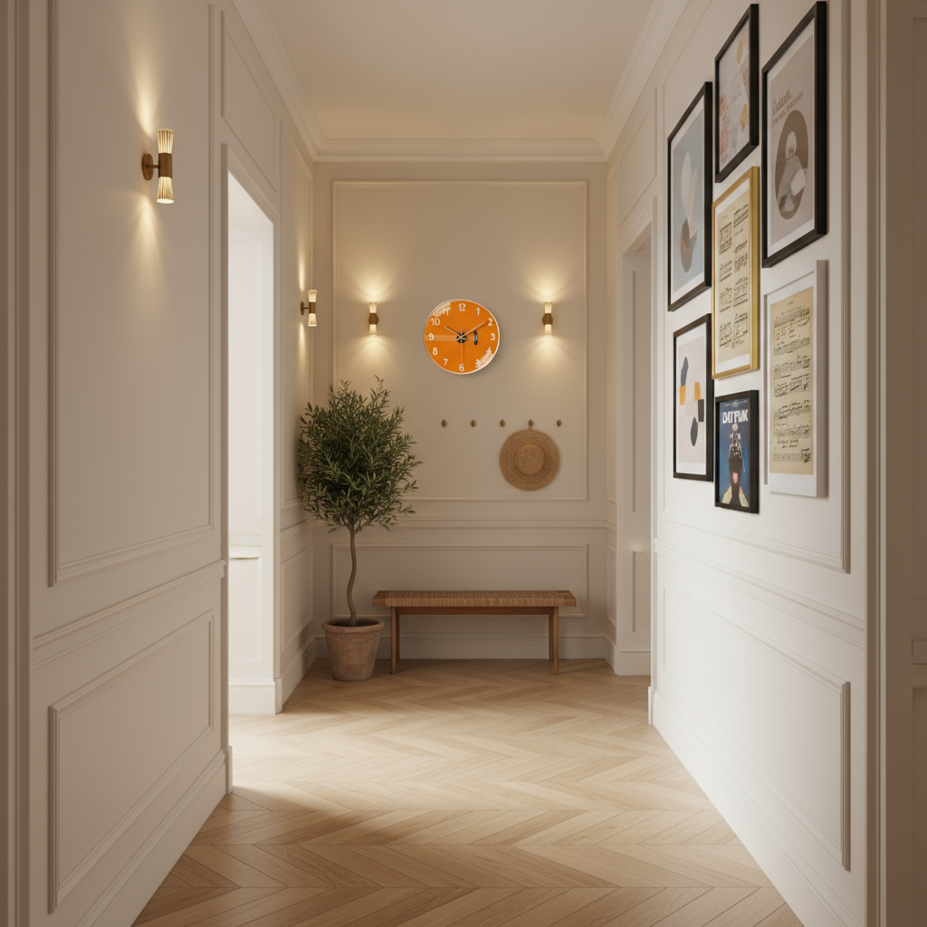 Watch Murale Silencieuse – Style Moderne