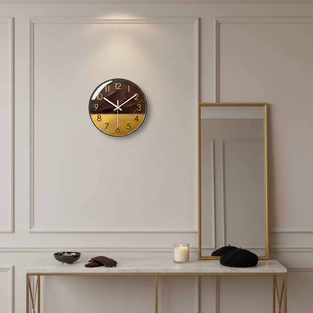 Horloge Murale Design Moderne Silencieuse